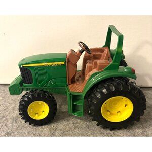 John Deere 10" Ertel Tough Tractor  Toy Metal and Plastic #3253